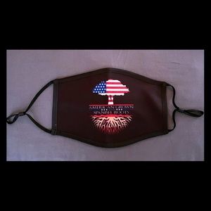 New Black Spain Face Mask “Large”